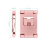TooQ Adjustable Desk Stand - For Cell Phone / Tablet - 10" - Pink - PH-KEOPS-OCASO
