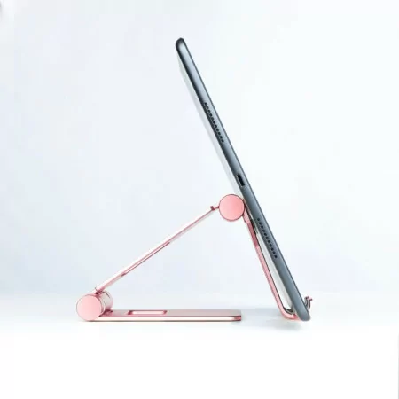 TooQ Adjustable Desk Stand - For Cell Phone / Tablet - 10" - Pink - PH-KEOPS-OCASO
