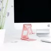 TooQ Adjustable Desk Stand - For Cell Phone / Tablet - 10" - Pink - PH-KEOPS-OCASO