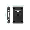 TooQ Adjustable Desk Stand - For Cell Phone / Tablet - 10" - Black - PH-KEOPS-NOCHE