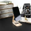 TooQ Adjustable Table Stand - For Cell Phone / Tablet - 10" - Gold - PH-KEOPS-ALBA
