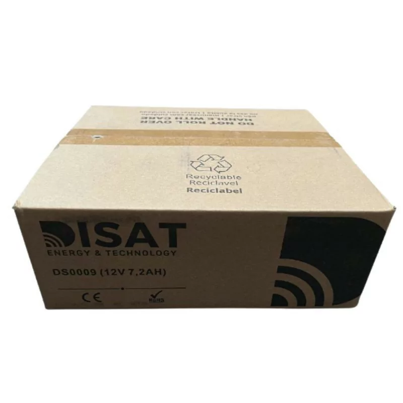 Batería de Chumbo 12V 7.2AH F1 - DISAT - DS0009