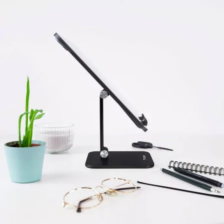 TooQ Adjustable Desk Stand - 13" - Black - PH-HERMES-NOCHE