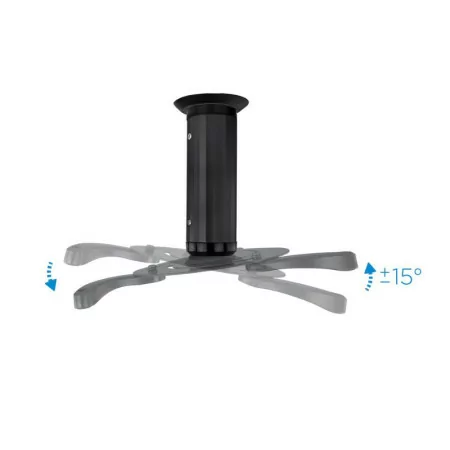 TooQ Ceiling Bracket - For Projectors - Black - PJ1010TN-B