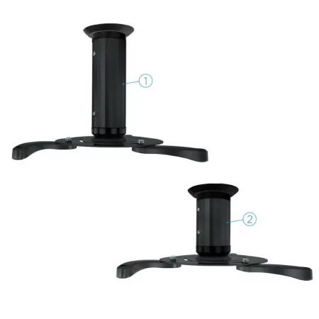 TooQ Ceiling Bracket - For Projectors - Black - PJ1010TN-B