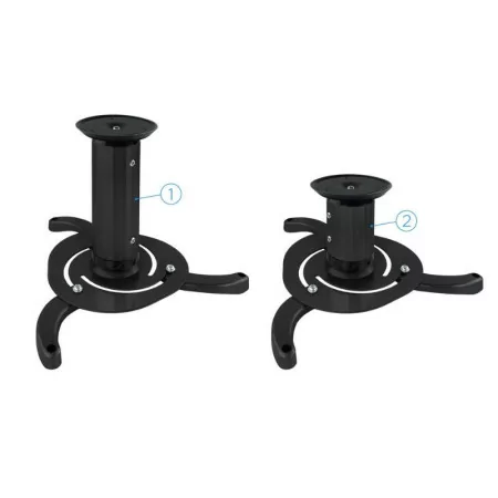 TooQ Ceiling Bracket - For Projectors - Black - PJ1010TN-B