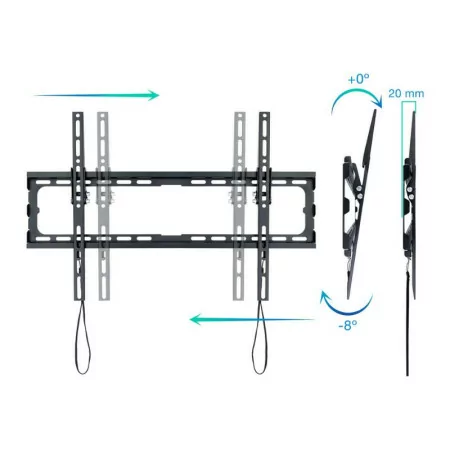 TooQ Wall Mount - For Screens - 37" / 80" - LP1081T-B
