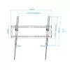 TooQ Wall Mount - For Screens - 37" / 80" - LP1081T-B