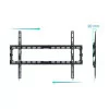 Suporte de Parede TooQ - P/ Ecrãs - 37" / 80" - Preto - LP1080F-B|TooQ|8433281011960