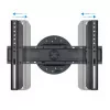 Suporte de Parede Giratório TooQ - 360º - 37" / 70" - Preto - LP3770F-R|TooQ|8433281008373