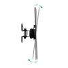 Suporte de Parede TooQ - P/ Ecrãs - 23" / 42" - Preto - LP1942TN-B|TooQ|8433281007116