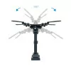 TooQ Wall Mount - For Screens - 13" / 42" - Black - LP2042TNL-B