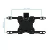 TooQ Wall Mount - For Screens - 13" / 42" - Black - LP2042TNL-B