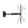 TooQ Wall Mount - For Screens - 23" / 55" - Black - LP2355TN-B