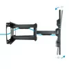 TooQ Wall Mount - For Screen - 43" / 90" - Black - LP3790TN-B
