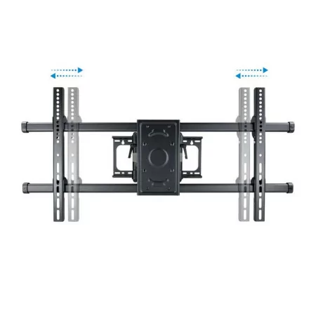 TooQ Wall Mount - For Screen - 43" / 90" - Black - LP3790TN-B