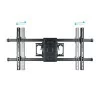 TooQ Wall Mount - For Screen - 43" / 90" - Black - LP3790TN-B