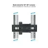 Suporte de Parede TooQ - P/ Ecrãs - 32" / 55" - Preto - LP7843TN-B|TooQ|8433281013124