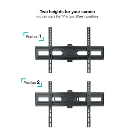 TooQ Wall Mount - For Screens - 37" / 70" - Black - LP7863TN-B