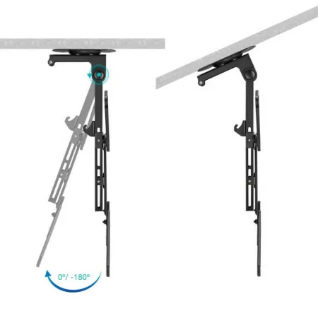 TooQ Ceiling Mount - For Screens - 23" / 55" - Black - LPCE1123TSLI-B