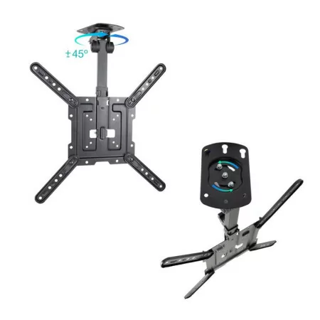 TooQ Ceiling Mount - For Screens - 23" / 55" - Black - LPCE1123TSLI-B
