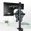 TooQ Support - For Mini PC - Black - TCCH0001-B
