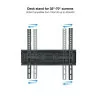 TooQ Wall Mount - For Screens - 32" / 70" - Black - LP7846TN-B
