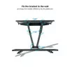 TooQ Wall Mount - For Screens - 32" / 70" - Black - LP7846TN-B