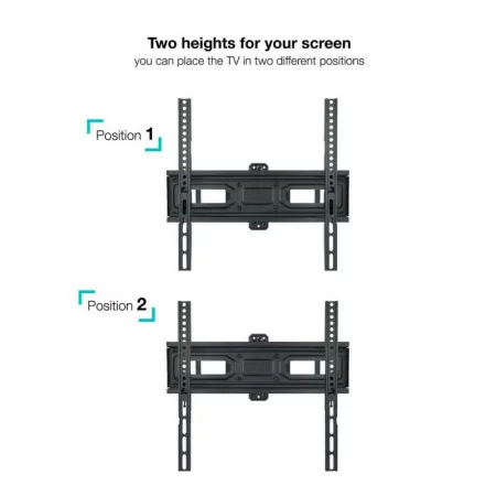 TooQ Wall Mount - For Screens - 32" / 70" - Black - LP7846TN-B