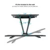 TooQ Wall Mount - For Screens - 37" / 80" - Black - LP7866TN-B