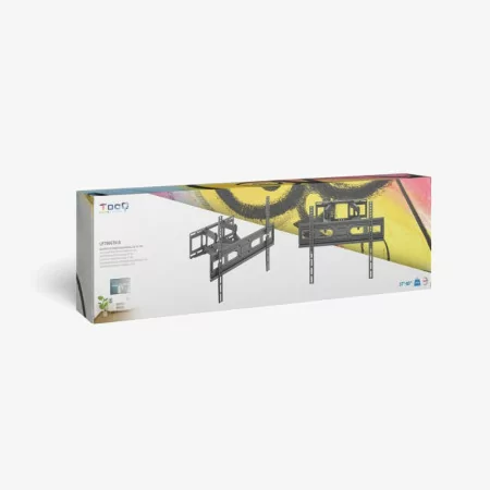 TooQ Wall Mount - For Screens - 37" / 80" - Black - LP7866TN-B