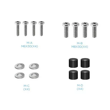 TooQ Wall Mount - For Screens - 37" / 70" - Black - LP4270T-B