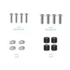 TooQ Wall Mount - For Screens - 37" / 70" - Black - LP4270T-B