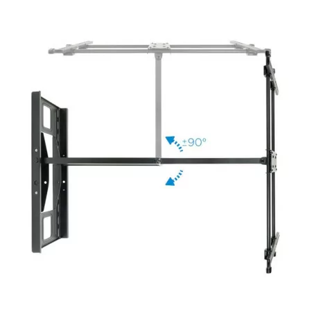 TooQ Wall Mount - For Screens - 43" / 80" - Black - LP4380XL-B