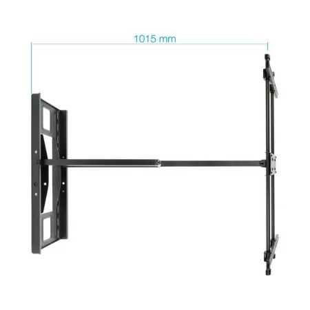 TooQ Wall Mount - For Screens - 43" / 80" - Black - LP4380XL-B