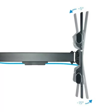 TooQ Wall Mount - For Screens - 43" / 80" - Black - LP4380XL-B