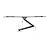 Suporte de Parede TooQ - P/ Ecrãs - 37" / 70" - Preto - LP6070TN-B|TooQ|8433281006935