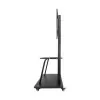 Suporte de Chão TooQ - C/ Rodas - P/ Ecrãs - 37" / 50" - Preto - FS20101M-B|TooQ|8433281013780