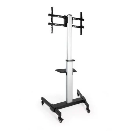 TooQ Floor Stand - W/ Wheels - For Screens - 37" / 86" - Aluminum - FS1886M-B