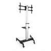 Suporte de Chão TooQ - C/ Rodas - P/ Ecrãs - 37" / 86" - Alumínio - FS1886M-B|TooQ|8433281013773