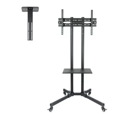 TooQ Floor Stand - W/ Wheels - For Screens - 37" / 70" - Black - FS1470M-B
