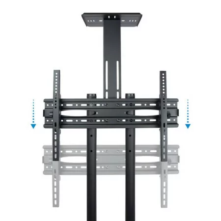 TooQ Floor Stand - W/ Wheels - For Screens - 37" / 70" - Black - FS1470M-B