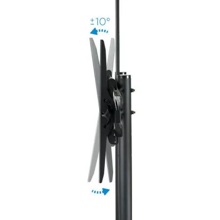 TooQ Floor Stand - W/ Wheels - For Screens - 37" / 70" - Black - FS1470M-B