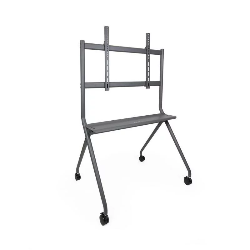TooQ Floor Stand - With Wheels - For Screens - 50" / 86" - Gray - FS20205M-B