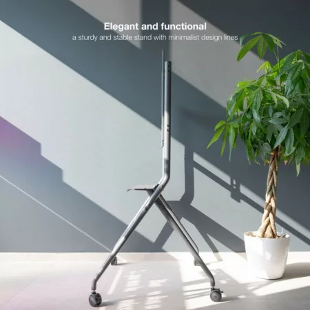 TooQ Floor Stand - With Wheels - For Screens - 50" / 86" - Gray - FS20205M-B