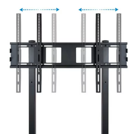 Suporte de Chão TooQ - C/ Rodas - P/ Ecrãs - 37" / 100" - Preto - FS20100M-B|TooQ|8433281008427