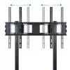Suporte de Chão TooQ - C/ Rodas - P/ Ecrãs - 37" / 100" - Preto - FS20100M-B|TooQ|8433281008427