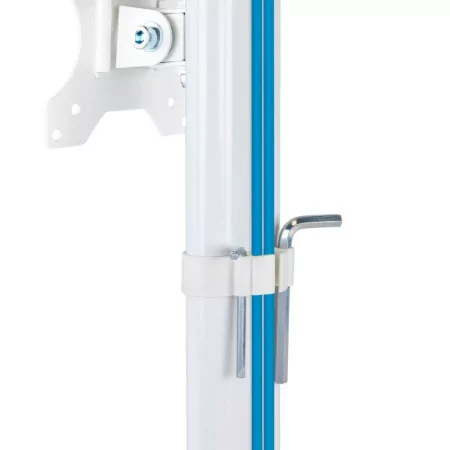 TooQ Table Stand - For Screens - 17" - 27" - White - DB1127TN-W