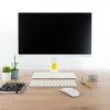 TooQ Table Stand - For Screens - 17" - 27" - White - DB1127TN-W