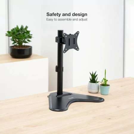 TooQ Table Stand - For Screen - 17" / 32" - Black - DB1701TN-B